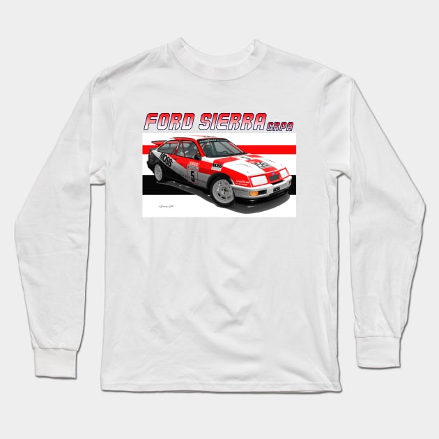 GrA Ford Sierra RS Cosworth Long Sleeve T-Shirt by PjesusArt